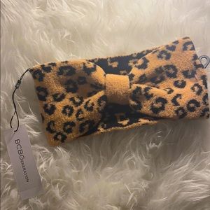 BCBGeneration Head Scarf - Leopard Print